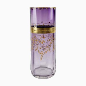 Liberty Glass Vase by Moser, 1920s