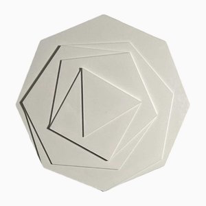 After Max Bill, Triangle to Octagon Relief, 1975, Acrylic Glass