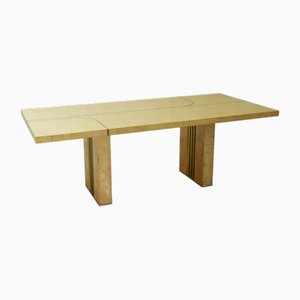 Table en bruyère de Fratelli Turri, Milan, Italie, 1970s