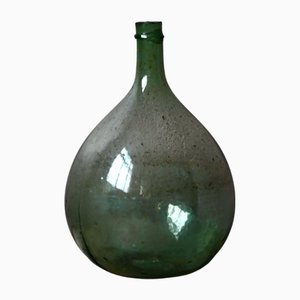 Large Green Glass Carboy from Befos