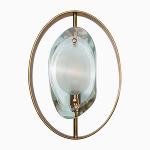 Applique nr. 2240 di Max Ingrand per Fontana Arte, anni '60, set di 2