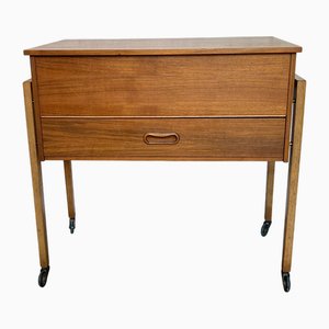 Nähwagen aus Teak, 1970