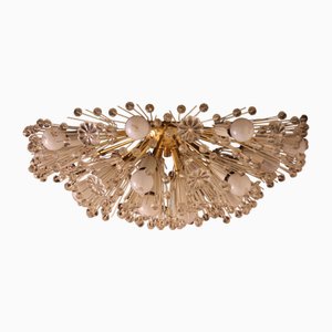 Lampada grande Mid-Century moderna Snowball di Emil Stejnar per Rupert Nikoll, anni '50