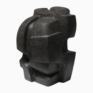 Jan Keustermans, Abstrakte Skulptur, Belgischer Blaustein
