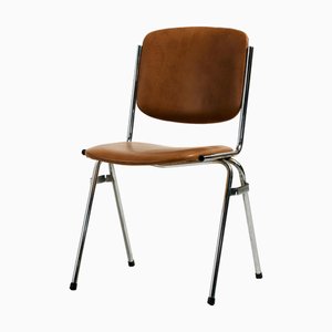 Silla apilable tubular, años 70