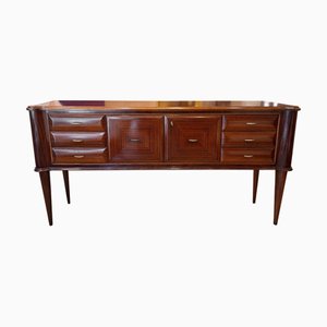 Paolo Buffa zugeschriebenes italienisches multifunktionales Sideboard, 1950er