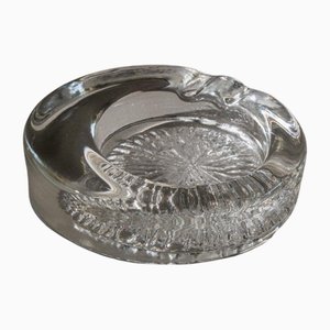 Vintage Asymmetric Murano Glass Ashtray, Italy, 1970s