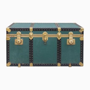 Vintage Reisekoffer aus Leder, 1960er