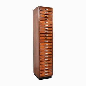 Vintage Industrial Chest of Drawers in Beech, 1930s