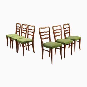 Chaises Vintage en Tissu, 1950s