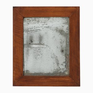 Vintage Spanish Mirror with Wood Frame, 1950s