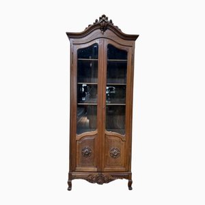 Louis XV Style Display Case in Walnut