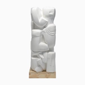 Jan Keustermans, Abstrakte Skulptur, Marmor