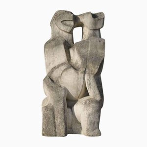 Jan Keustermans, Abstrakte Skulptur, Stein