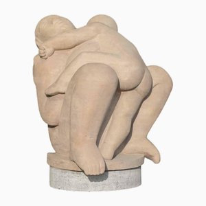 Steinstatue von Jan Keustermans, 1980er