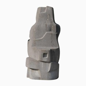 Jan Keustermans, Sculpture Abstraite, Pierre Bleue de Belgique