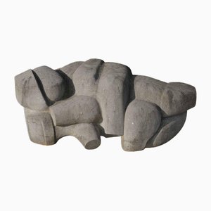Jan Keustermans, Abstract Sculpture, Belgian Blue Stone
