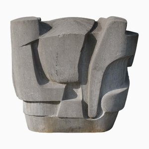 Jan Keustermans, Abstract Sculpture, Belgian Blue Stone