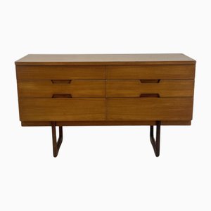 Mid-Century Teak Sideboard von Gunther Hoffstead für Uniflex