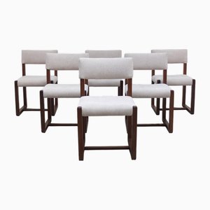 Vintage Esszimmerstühle von Alfred Hendrickx für Belform, 1960er, 6er Set