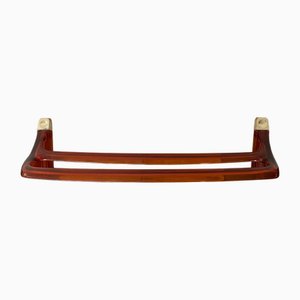 Vintage Orange Towel Rack, 1980s