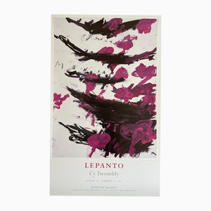 Cy Twombly, Naumackia Poster, 1992, Druck