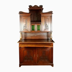 Art Nouveau Butterfly-Shaped Sideboard in Wood, 1900