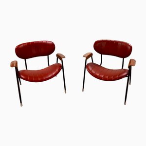 Vintage Sessel von Gastone Rinaldi für Rima, 2er Set