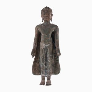 Artiste Môn Dvaravati, Grand Bouddha, 1800s, Bronze