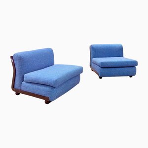 Set of Bellini Armchairs by Mario Bellini for B&B Italia