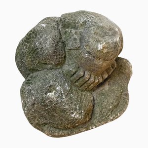 Steinskulptur eines Mannes, 1960er