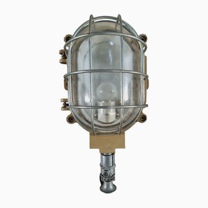 Vintage Industrial Explosion-Proof Wall Light from Mapelec, 1950s