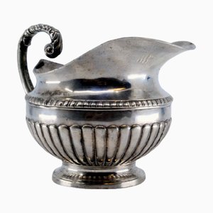 Creamer in Fluted Silver