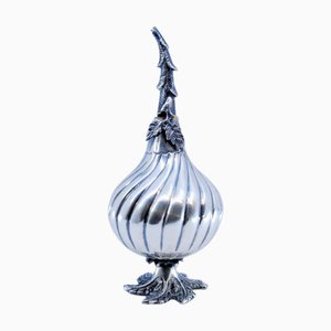 Spiral Silver Rose Water Sprinkler