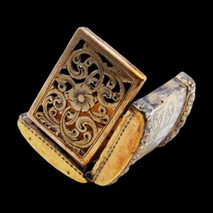 Silver and Gold Vinaigrette Box