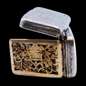 Silver and Gold Vinaigrette Box