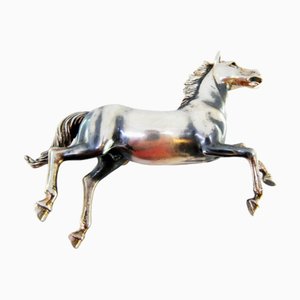 Cavallo in Argento Nielato