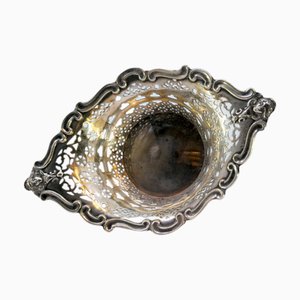 Silberring mit venezianischen Masken