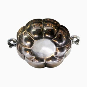 Gummierte Bonbonbox aus Silber