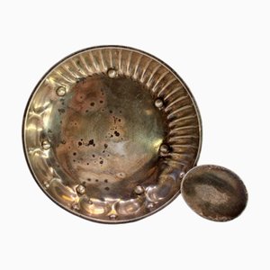 Kannelierter Silber Weinprobebecher