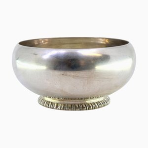 Lavabo in argento con fregio rialzato