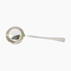 Silver Soup Ladle with Reliefs
