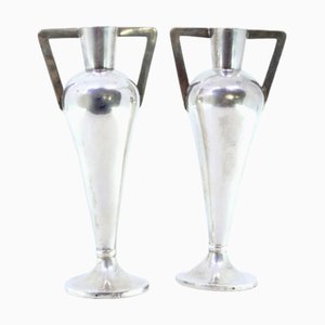 Silver Jugs with Handles, Set of 2