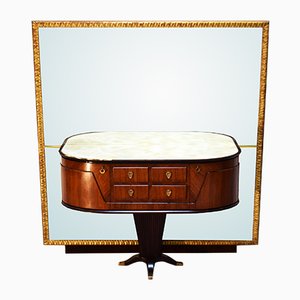 Italian Console with Mirror from Rima, 1950s