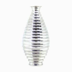 Honeycomb-Shaped Silver Jug with Circular Gradient Stripes