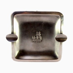 Silver Ashtray with Belém Tower Reliefs