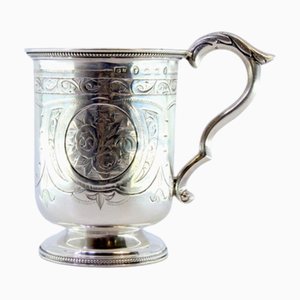 Silberpokal mit Gravuren