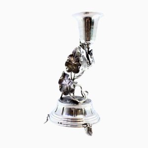Silver Toothpick Holder with Chalice