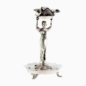 Silver Toothpick Holder
