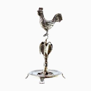 Soporte para palillos de plata